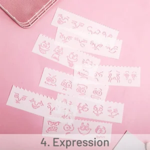 lace ruler pattern handpainted mold 8