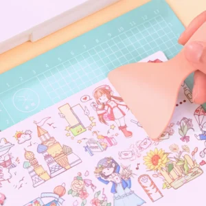 macaron color multifunctional plastic scraper 2