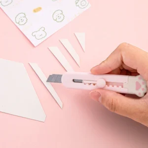 mini cute cat paw utility knife 5