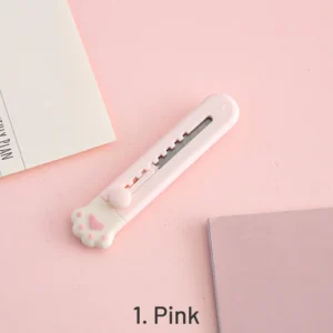 mini cute cat paw utility knife 6