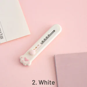 mini cute cat paw utility knife 7