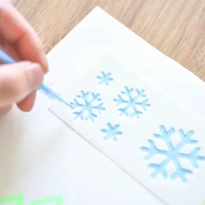 multipurpose hollow ruler coloring painting template 4