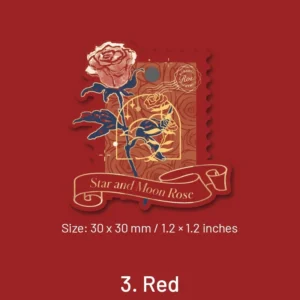 rose theme hollow metal bookmark book 11