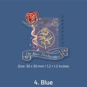 rose theme hollow metal bookmark book 12