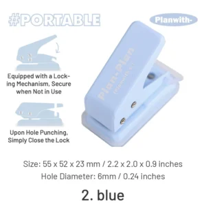 singlehole notebook punch 10
