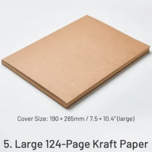 vintage drawing doodle blank sketchbook notebook sku 5