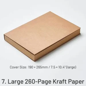 vintage drawing doodle blank sketchbook notebook sku 7