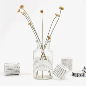 vintage english text washi tape 4