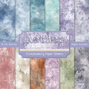 24pcs 6 Aether Scrapbook Paper Cardstock 00