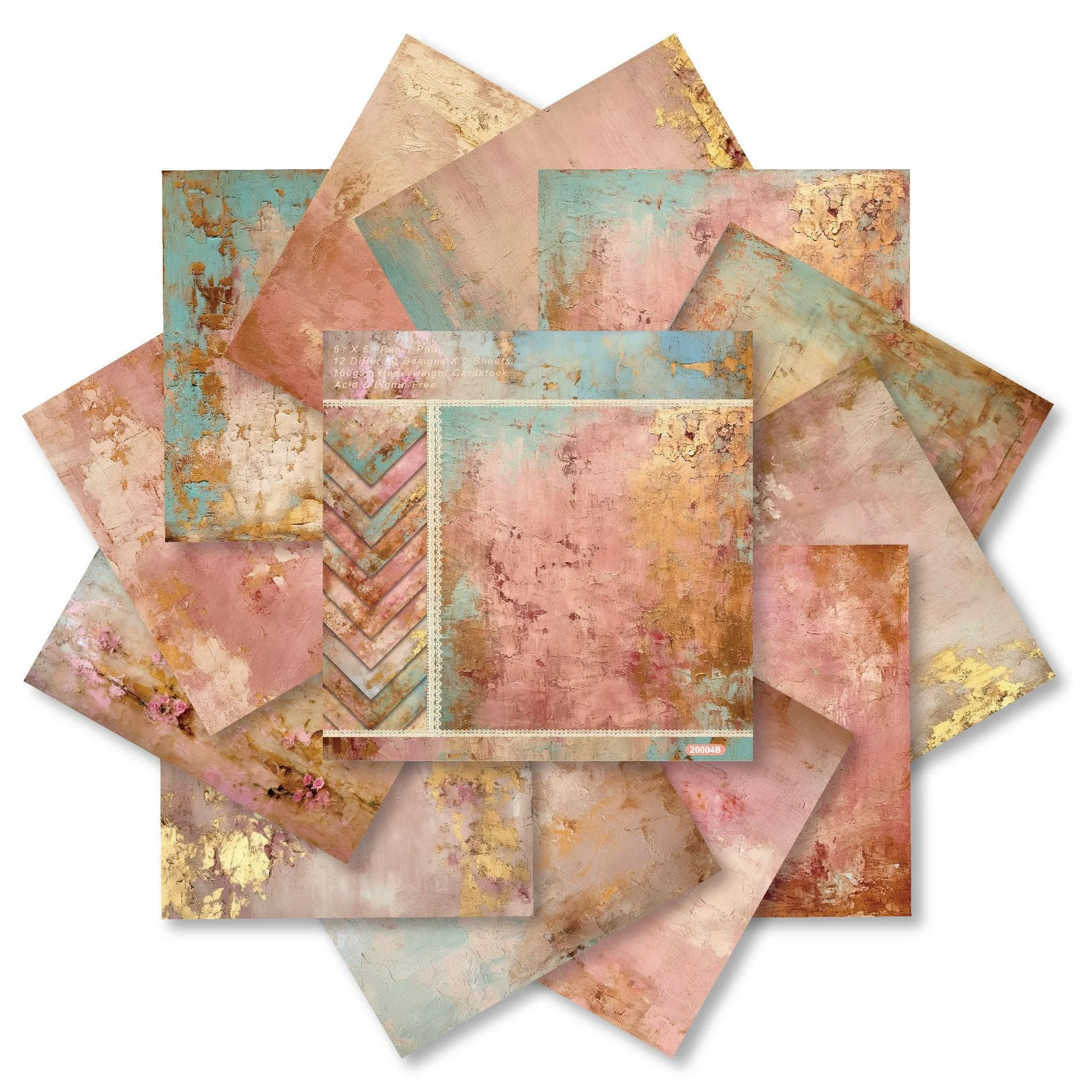 24pcs 6 Antique Gold Scrapbook Paper Cardstock 03 24pcs 6 Antique Gold Scrapbook Paper Cardstock 03