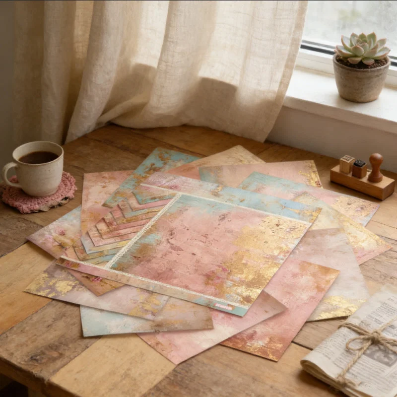 24pcs 6 Antique Gold Scrapbook Paper Cardstock 05 24pcs 6 Antique Gold Scrapbook Paper Cardstock 05