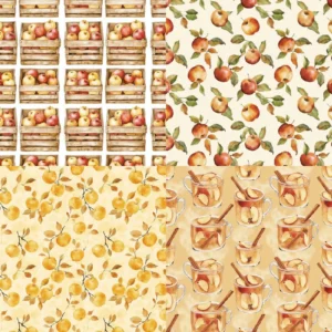 24pcs 6 Basket Scrapbook Paper Cardstock 01