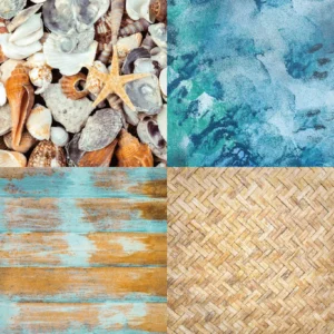 24pcs 6 Beach Scrapbook Paper Cardstock 2 05