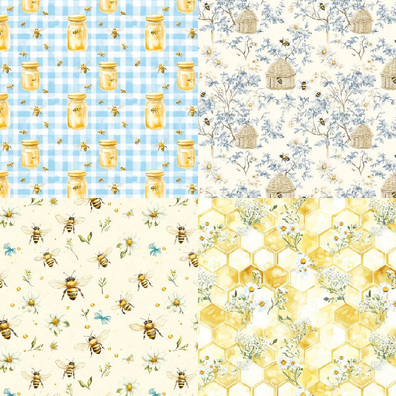 24pcs 6 Bee Check Scrapbook Paper Cardstock 05 24pcs 6 Bee Check Scrapbook Paper Cardstock 05