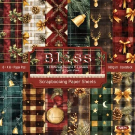 Sumflying Bliss 24PCS Scrapbook Paper & Cardstock