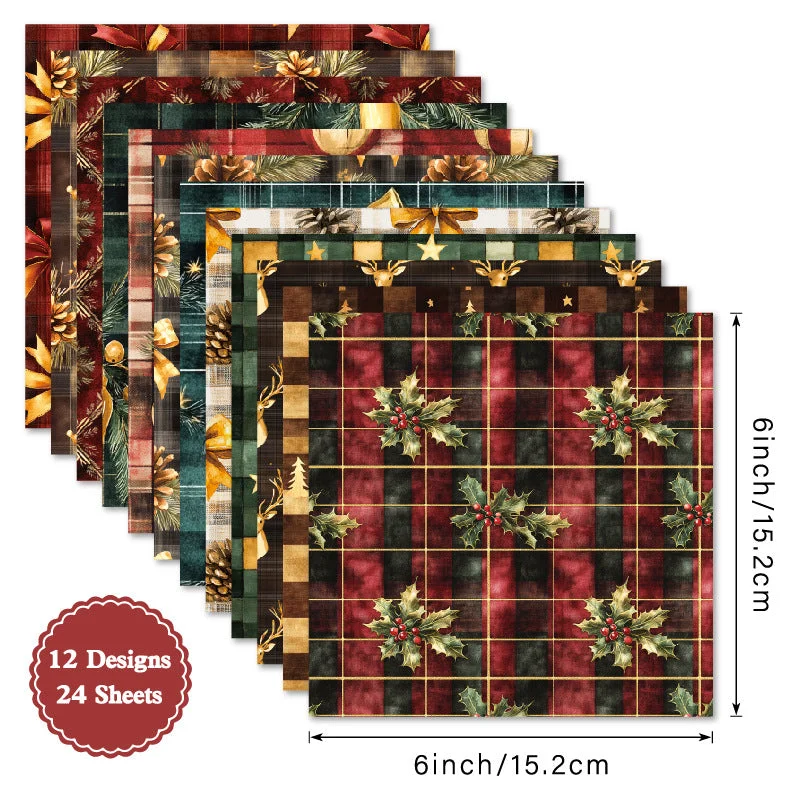 24pcs 6 Bliss Scrapbook Paper Cardstock 04 24pcs 6 Bliss Scrapbook Paper Cardstock 04