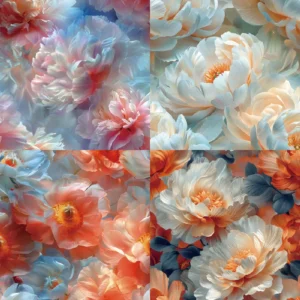 24pcs 6 Blossom Hues Scrapbook Paper Cardstock 02