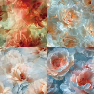 24pcs 6 Blossom Hues Scrapbook Paper Cardstock 03