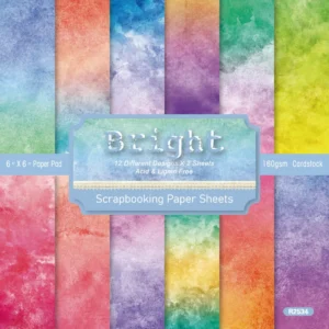 24pcs 6 Bright Scrapbook Paper Cardstock 00