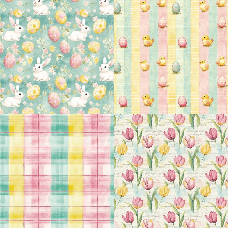 24pcs 6 Bunny Scrapbook Paper Cardstock 1 05 24pcs 6 Bunny Scrapbook Paper Cardstock 1 05
