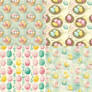 Sumflying Bunny 24PCS Scrapbook Paper & Cardstock 24pcs 6 Bunny Scrapbook Paper Cardstock 1 06