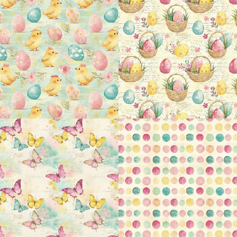 24pcs 6 Bunny Scrapbook Paper Cardstock 1 07 24pcs 6 Bunny Scrapbook Paper Cardstock 1 07