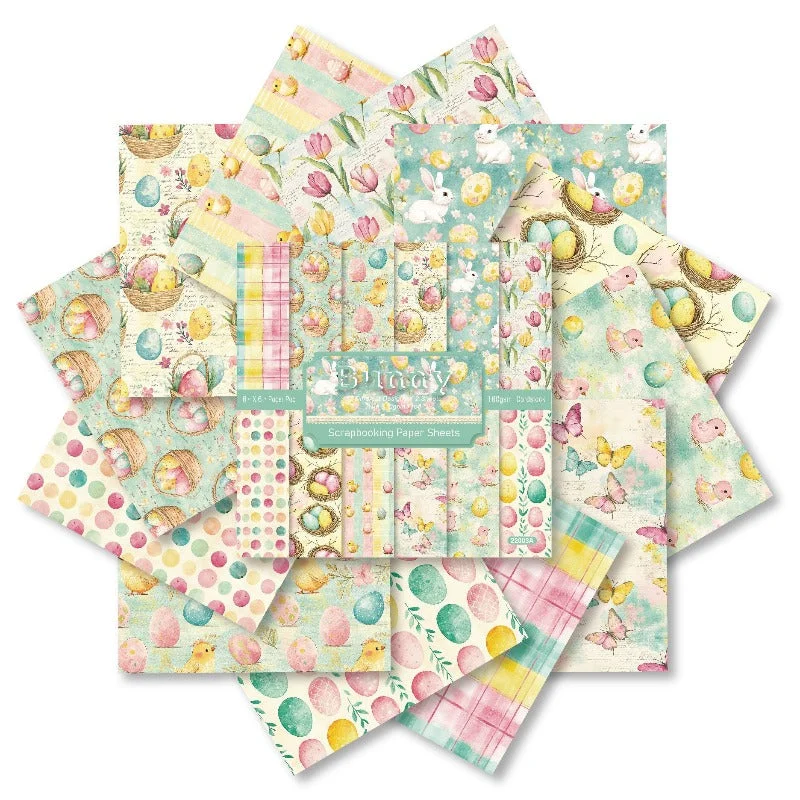 24pcs 6 Bunny Scrapbook Paper Cardstock 1 08 24pcs 6 Bunny Scrapbook Paper Cardstock 1 08