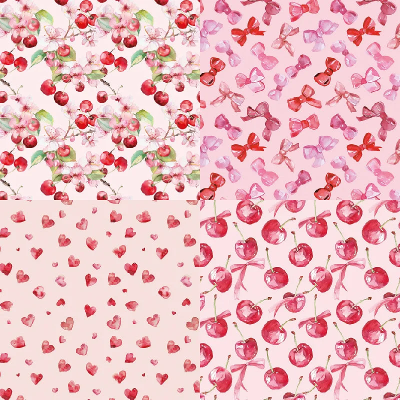 24pcs 6 Cherry Scrapbook Paper Cardstock 2 05 24pcs 6 Cherry Scrapbook Paper Cardstock 2 05