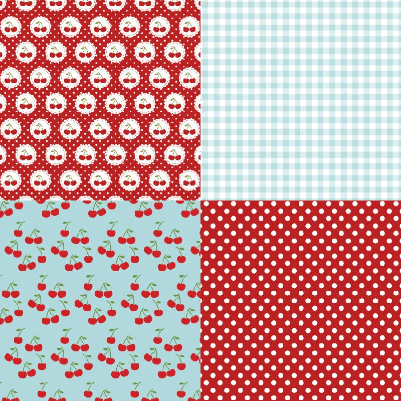 24pcs 6 Cherry Scrapbook Paper Cardstock 01 24pcs 6 Cherry Scrapbook Paper Cardstock 01