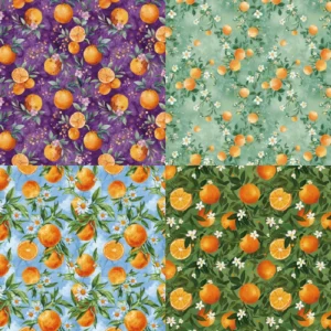 Sumflying Citrus 24PCS Scrapbook Paper & Cardstock 24pcs 6 Citrus Scrapbook Paper Cardstock 03