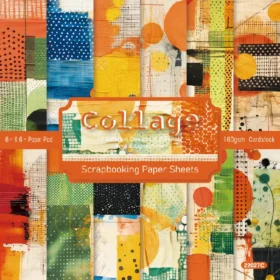 Sumflying Collage 24PCS Scrapbook Paper & Cardstock