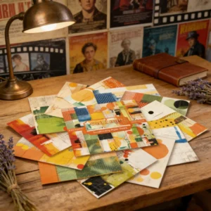 Sumflying Collage 24PCS Scrapbook Paper & Cardstock 24pcs 6 Collage Scrapbook Paper Cardstock 1 02