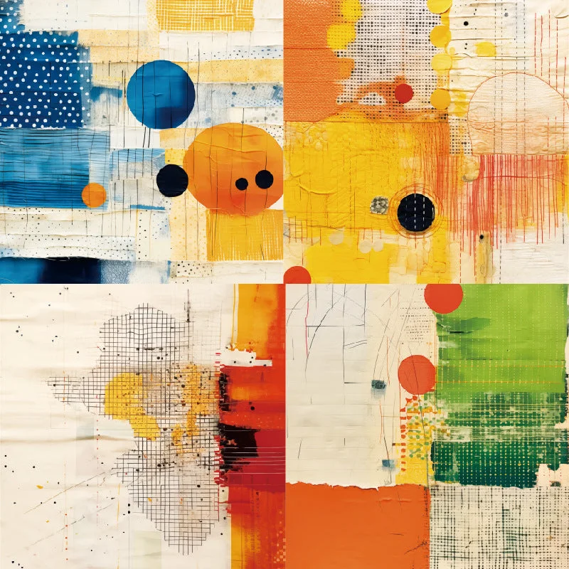 24pcs 6 Collage Scrapbook Paper Cardstock 1 05 24pcs 6 Collage Scrapbook Paper Cardstock 1 05