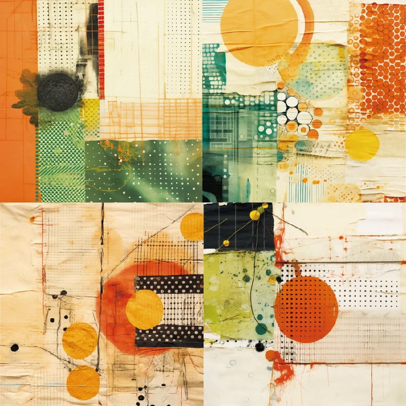 24pcs 6 Collage Scrapbook Paper Cardstock 1 06 24pcs 6 Collage Scrapbook Paper Cardstock 1 06