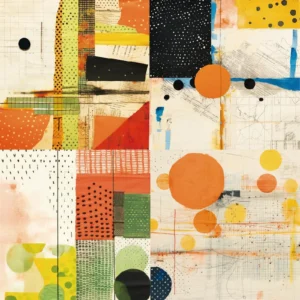 Sumflying Collage 24PCS Scrapbook Paper & Cardstock 24pcs 6 Collage Scrapbook Paper Cardstock 1 07