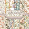 24pcs 6 Critter Scrapbook Paper Cardstock 00
