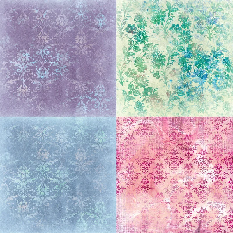 24pcs 6 Damask Scrapbook Paper Cardstock 05 24pcs 6 Damask Scrapbook Paper Cardstock 05