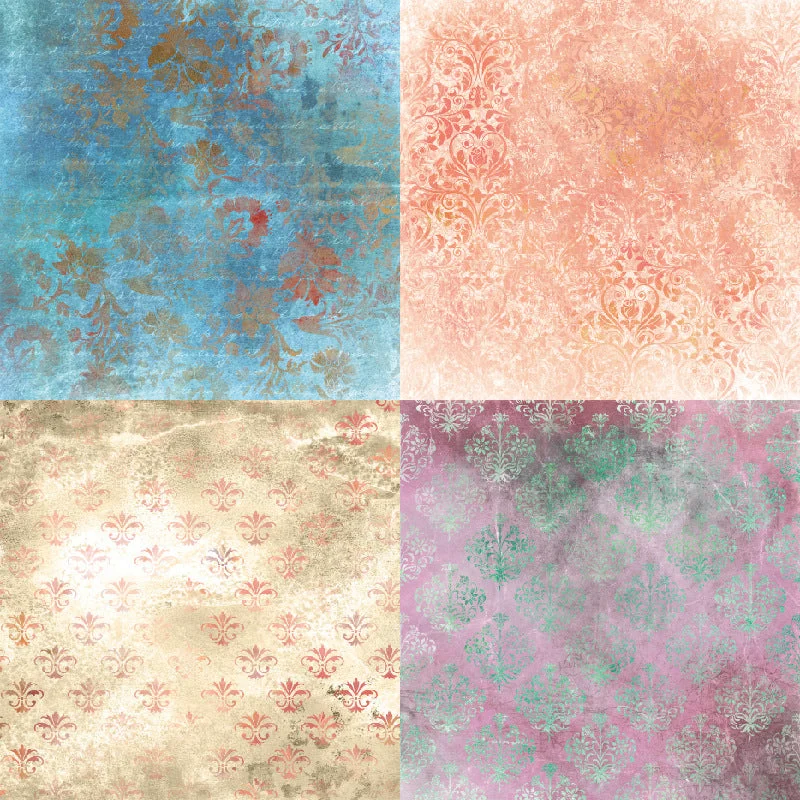 24pcs 6 Damask Scrapbook Paper Cardstock 06 24pcs 6 Damask Scrapbook Paper Cardstock 06