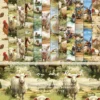 24pcs 6 Days On The Ranch Scrapbook Paper Cardstock 00