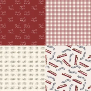 24pcs 6 Doodle Rail Scrapbook Paper Cardstock 03