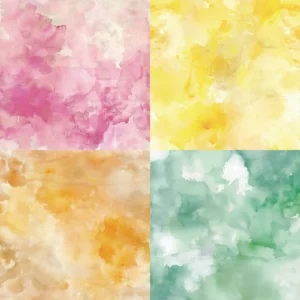 24pcs 6 Dreamy Washes Scrapbook Paper Cardstock 01