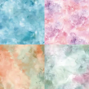Sumflying Dreamy Washes 24PCS Scrapbook Paper & Cardstock 24pcs 6 Dreamy Washes Scrapbook Paper Cardstock 02