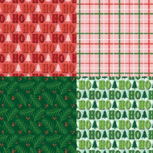 24pcs 6 Feeling Merry Scrapbook Paper Cardstock 1 02