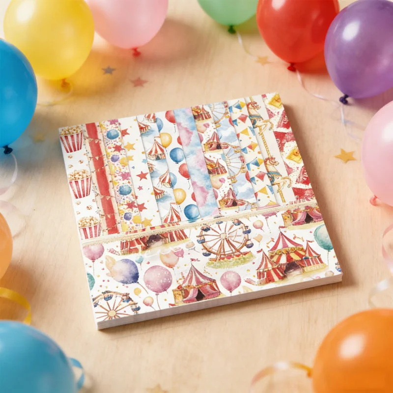 24pcs 6 Ferris Wheel Scrapbook Paper Cardstock 02 24pcs 6 Ferris Wheel Scrapbook Paper Cardstock 02