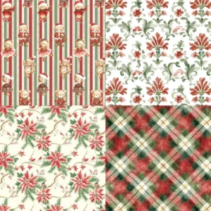 24pcs 6 Festival Scrapbook Paper Cardstock 05