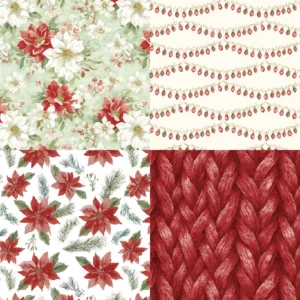 24pcs 6 Festival Scrapbook Paper Cardstock 06