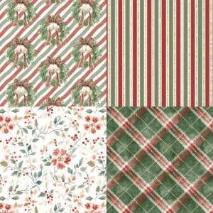 24pcs 6 Festival Scrapbook Paper Cardstock 07