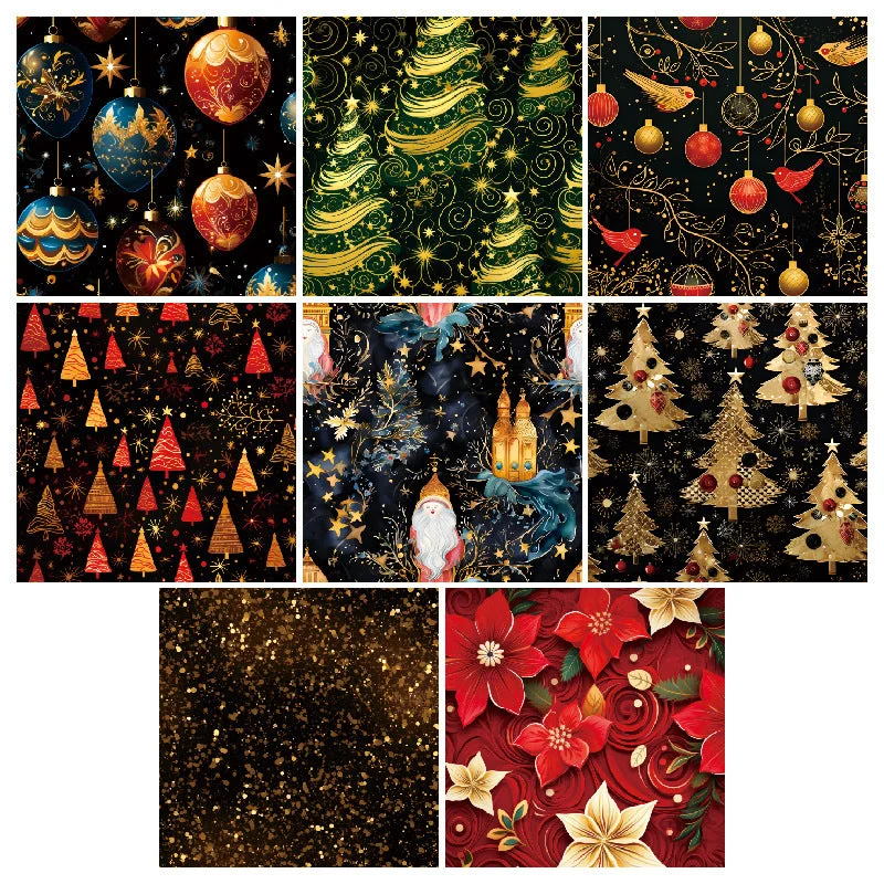 24pcs 6 Festival Theme Scrapbook Paper Cardstock 02 24pcs 6 Festival Theme Scrapbook Paper Cardstock 02