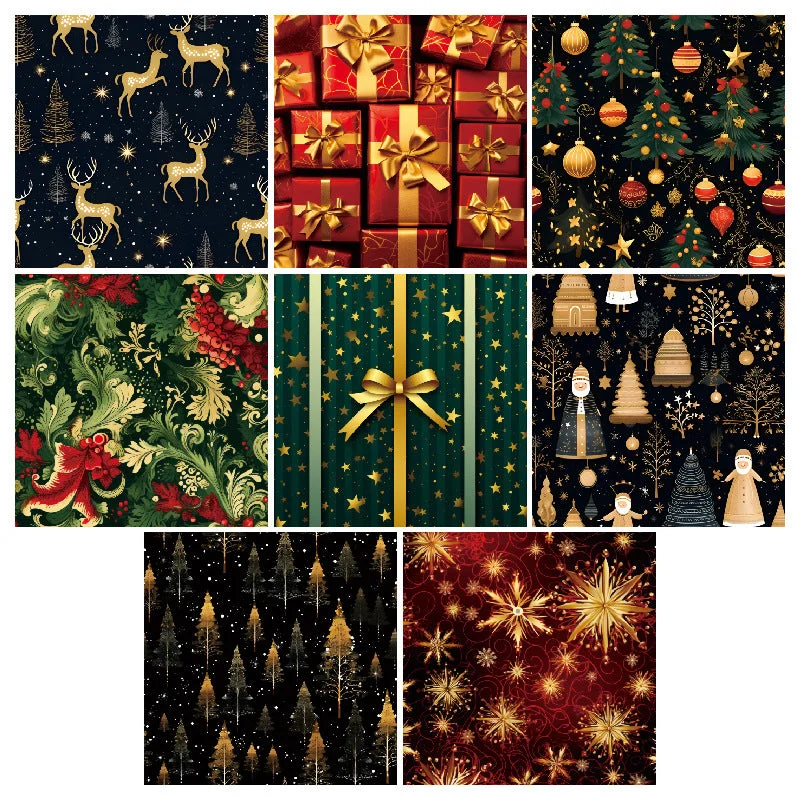 24pcs 6 Festival Theme Scrapbook Paper Cardstock 03 24pcs 6 Festival Theme Scrapbook Paper Cardstock 03