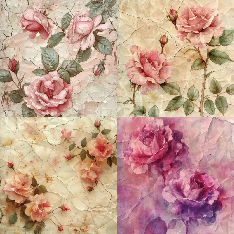24pcs 6 Flowers Scrapbook Paper Cardstock 2 03 24pcs 6 Flowers Scrapbook Paper Cardstock 2 03
